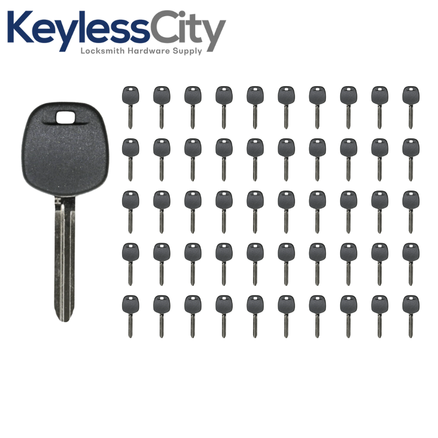 50 X 2017-2020 Subaru B110 Transponder Key / H Chip (AFTERMARKET) (BUNDLE OF 50)