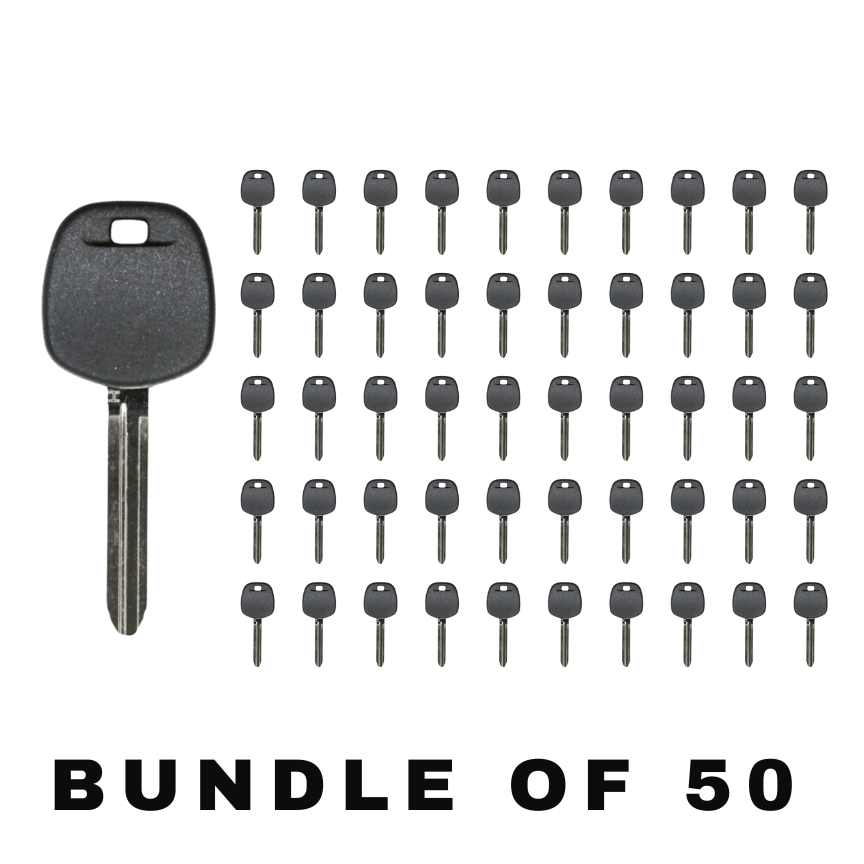 50 X 2017-2020 Subaru B110 Transponder Key / H Chip (AFTERMARKET) (BUNDLE OF 50)