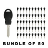 50 X Y170 Chrysler / Dodge / Jeep Transponder Key (AFTERMARKET) (BUNDLE OF 50)