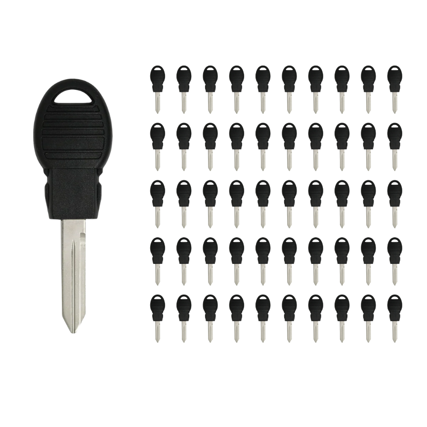 50 X Y170 Chrysler / Dodge / Jeep Transponder Key (AFTERMARKET) (BUNDLE OF 50)