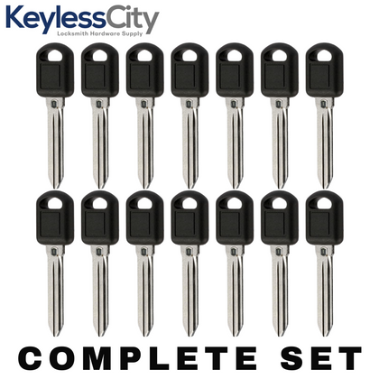 GM Double-Sided VATS Keys Bundle (2-15 VATS) (AFTERMARKET)