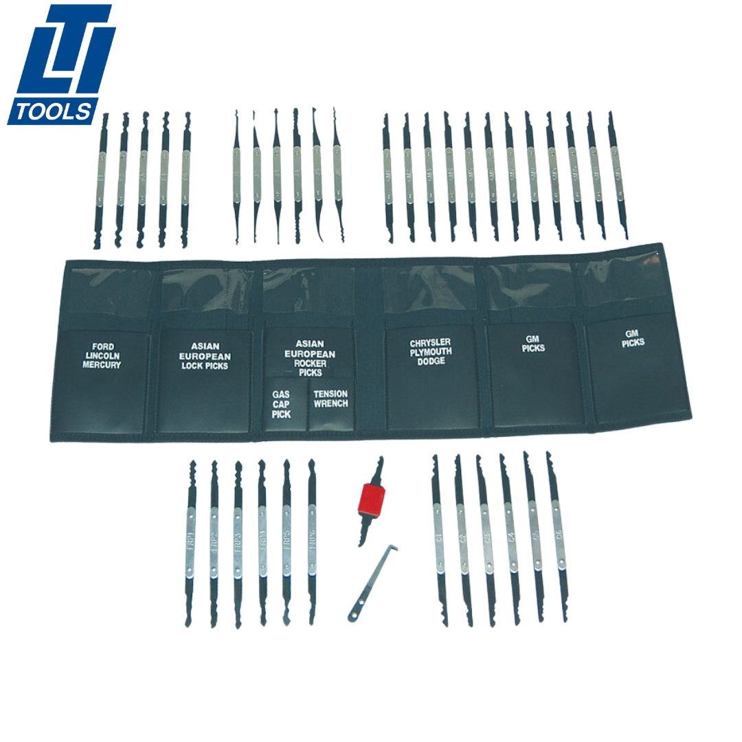 LTI Tools - LT-620 - Grand Master Lock Pick Set - 35 Pieces