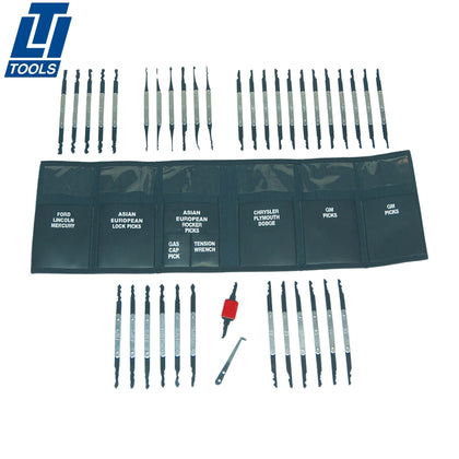 LTI Tools - LT-620 - Grand Master Lock Pick Set - 35 Pieces