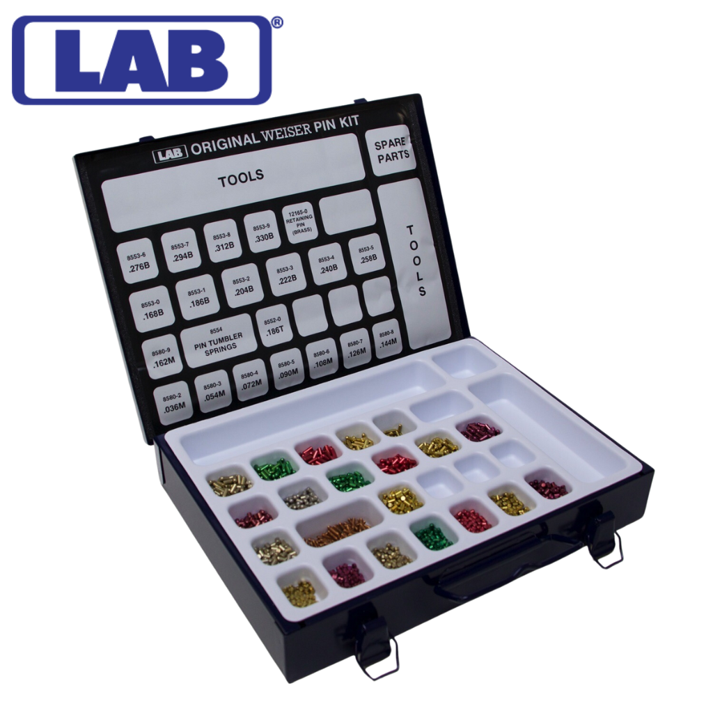LAB WSR115 Pin Kit, Weiser Original (Metal) Keyless City