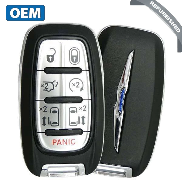 2017-2024 Chrysler Pacifica / 7-Button Smart Key / No KeySense / PN: 68217832AC / M3N-97395900 (OEM Refurb)