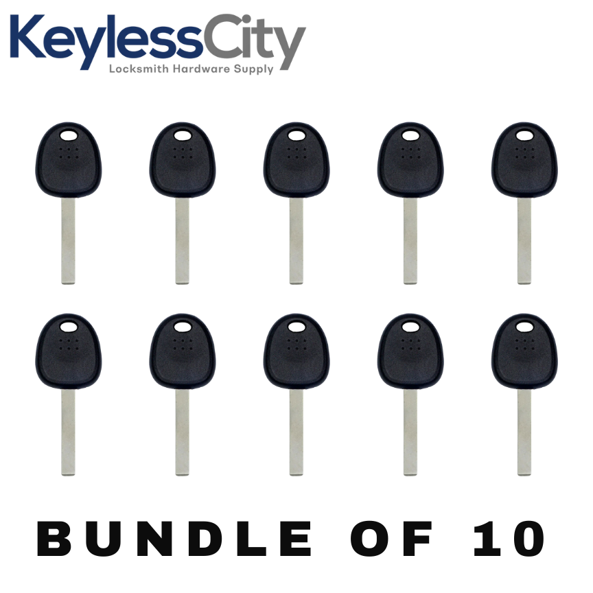 10 X 2019 - 2024 Hyundai Kia Transponder Key - 4A Chip - KK12 (BUNDLE OF 10)