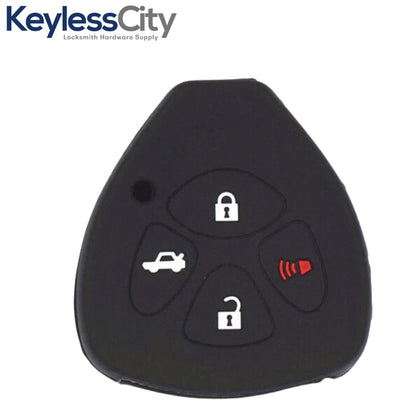 2007-2016 Toyota Scion / 4-Button Remote Head Key Silicone Cover / TR47 / HYQ12BBY