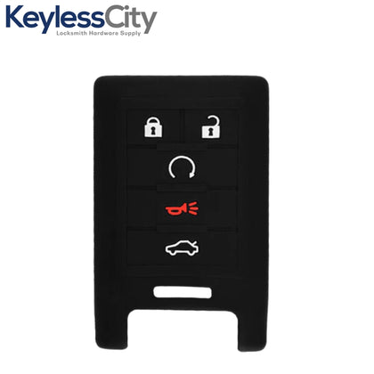 2006-2013 Buick Cadillac Chevrolet / 5-Button Remote Smart Key Silicone Cover / B106 / OUC6000066