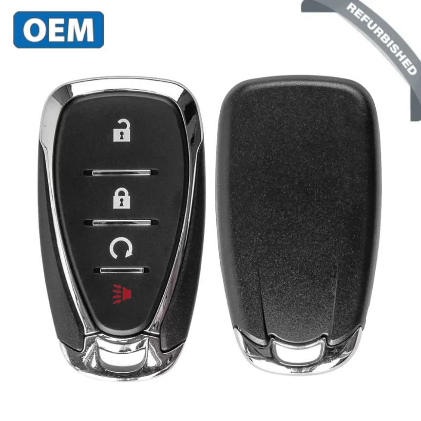 2016-2022 Chevrolet Bolt / 4-Button Smart Key / PN: 13585722 / HYQ4AA (OEM Recase) No Logo