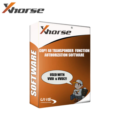 Xhorse - VV-03 - Copy 48 Transponder Function Authorization Software - Mini Key Tool - ( machine sold separately )