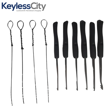 Broken key extractor kit - 10 pieces