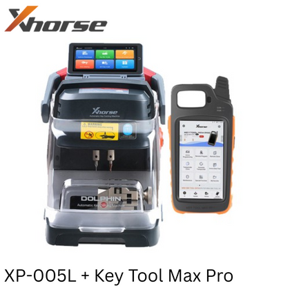 Xhorse - XP-005L Dolphin II Key Cutting Machine and VVDI Key Tool MAX PRO Remote Generator