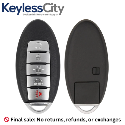 2016-2018 Infiniti QX60 / 5-Button Smart Key / PN: 285E3-9NF5A / KR5S180144014 (IC 204) (Sold As-Is)