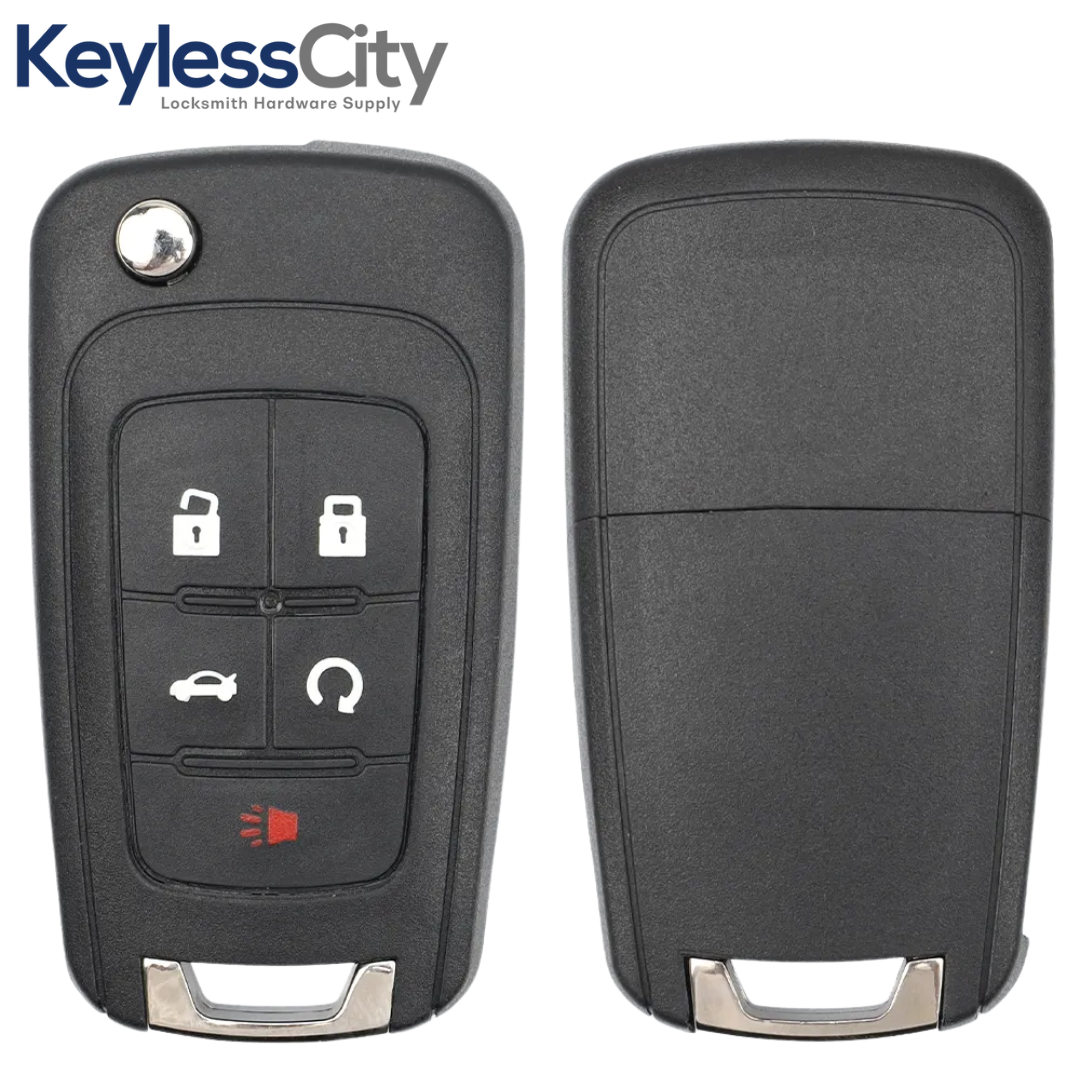 2010-2020 GM / 5-Button Flip Key / OHT01060512 (AFTERMARKET)