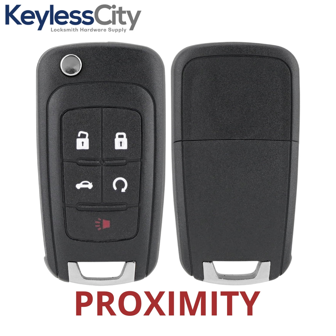 13-14 Chevrolet Malibu Remote Flip Keyless Entry Uncut Transmitter Key FOB OEM E - Foto 10