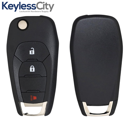 2016-2021 Chevrolet Cruze XL8 / 3-Button Remote Flip Key / PN: 13514134 / LXP-T004 (AFTERMARKET)
