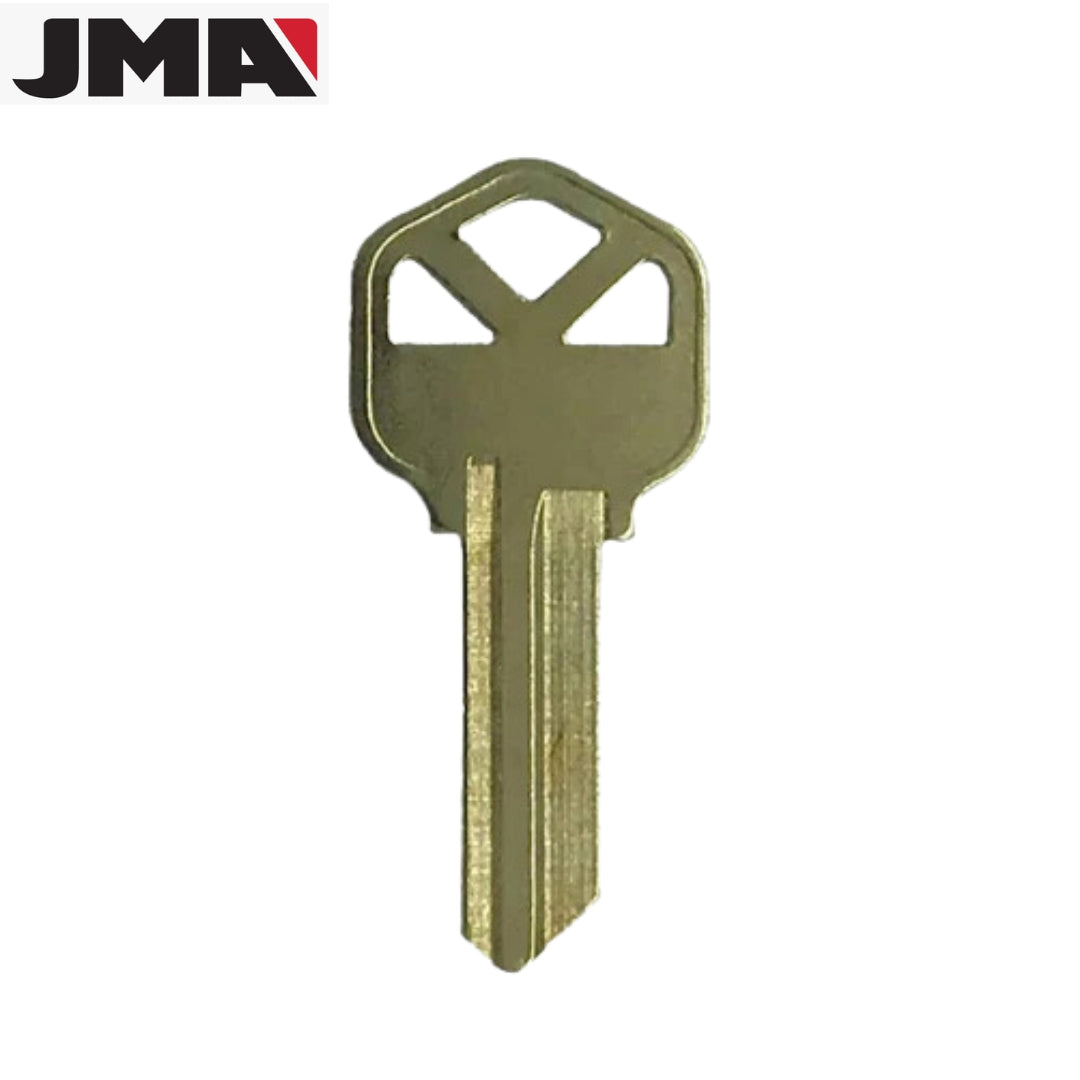 KW1 Keys - Brass Finish Kwikset Key Blanks (JMA KW1-1KE-BR)