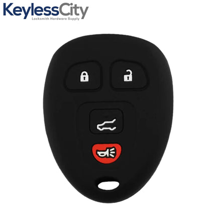 2007-2015 Buick Cadillac Chevrolet GMC Saturn / 4-Button Remote Keyless Entry Key Silicone Cover / OUC60270