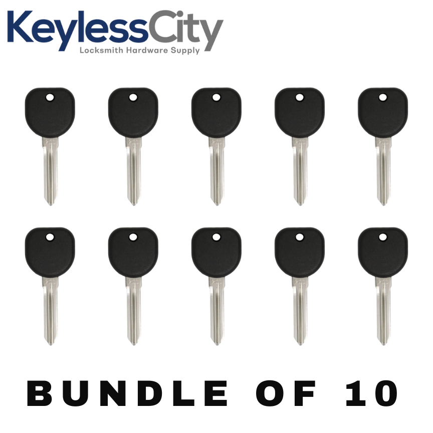 10 X 1998-2008 GM - B99 PK3 Transponder Key (ID 13 Chip) (AFTERMARKET) (BUNDLE OF 10)