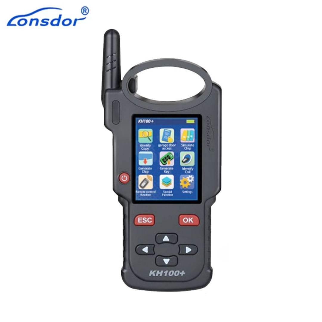 Lonsdor - KH100+ - Hand Held Remote Key Programmer - Generate Remotes - Copy Chips - Toyota H Chip