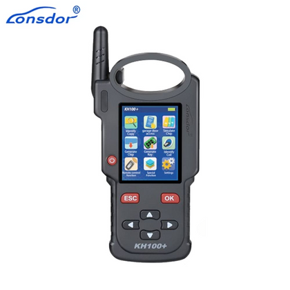 Lonsdor - KH100+ - Hand Held Remote Key Programmer - Generate Remotes - Copy Chips - Toyota H Chip