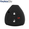 2005-2014 Toyota / 3-Button Remote Head Key Silicone Cover / TR47 / HYQ12BBY