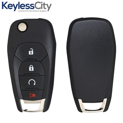 2019-2021 Chevrolet Cruze Trailblazer / 4-Button Flip Key / PN: 13530746 / LXP-T004