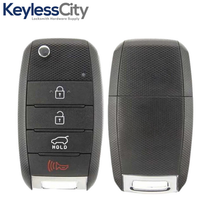 2014-2019 Kia Soul / 4-Button Flip Key / Gen 2 PS / PN: 95430-B2100 / OSLOKA-875T (AFTERMARKET) 