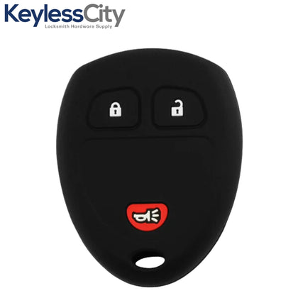 2007-2015 Buick Cadillac Chevrolet GMC Saturn / 3-Button Remote Keyless Entry Key Silicone Cover / OUC60270