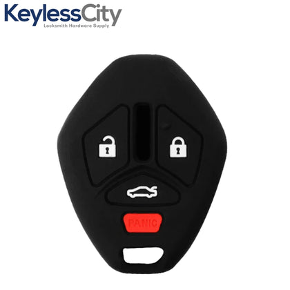 2007-2015 Mitsubishi / 4-Button Remote Head Key Silicone Cover / MIT3 / OUCG8D-620M-A