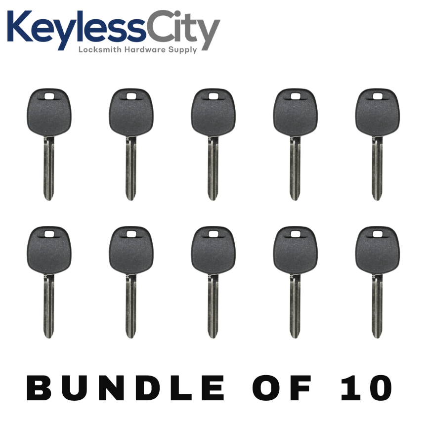 10 X 2017-2020 Subaru B110 Transponder Key / H Chip (AFTERMARKET) (BUNDLE OF 10)