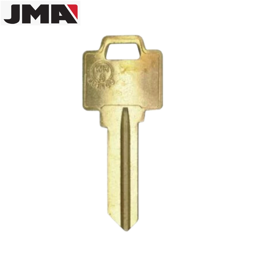 WR5 / N1054WB 5-Pin Weiser Key - Brass Finish (JMA WEI-3E)