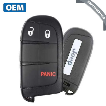 2014-2021 Jeep Grand Cherokee 3 Buttons Smart Keys / 433MHz / M3N-40821302 (OEM Refurbished)
