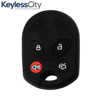 2006-2019 Ford Lincoln Mazda Mercury / 4-Button Remote Head Key Silicone Cover / H75 / OUCD6000022