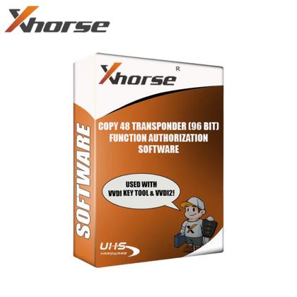 Xhorse - VV-04 - Copy 48 Transponder (96 bit) Function Authorization Software ) For Key Tool Max / Key Tool Plus / VVDI 2 - ( machine sold separately )