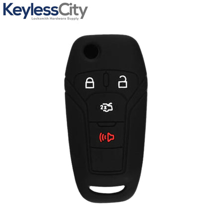 2013-2016 Ford Fusion / 4-Button Remote Flip Key Silicone Cover / HU101 / N5F-A08TAA