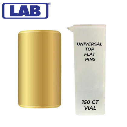 LAB - Universal Top Flat Pins - Vial of 150 (.260 - 260V4)