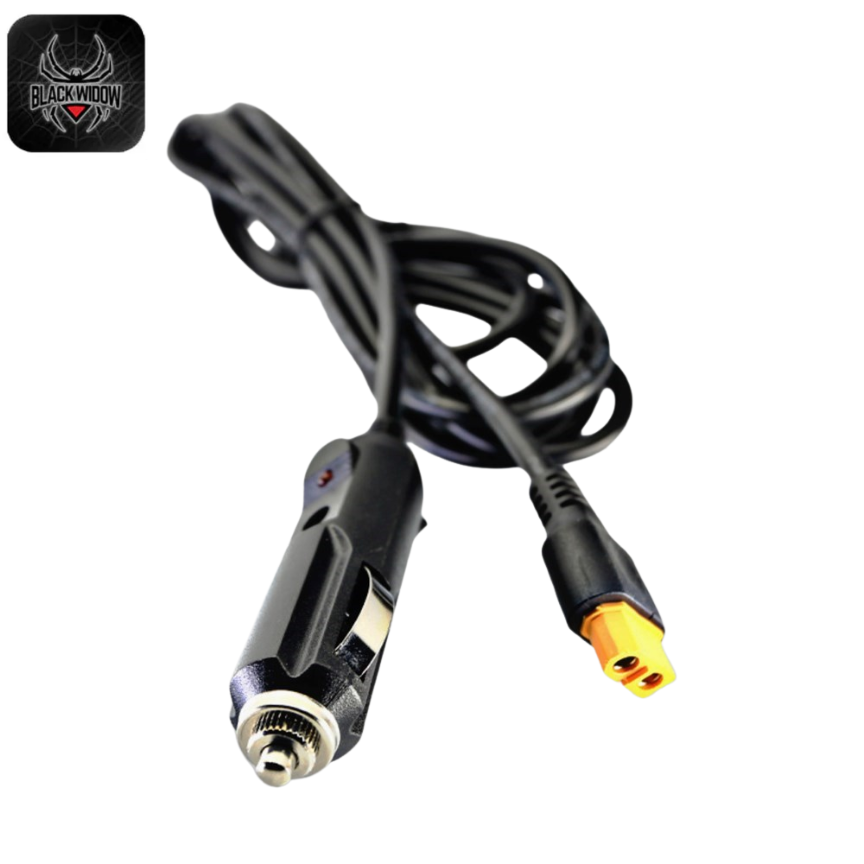 The Black Widow 12V Cigarette Lighter Adapter 10ft for Black Widow Key Machine