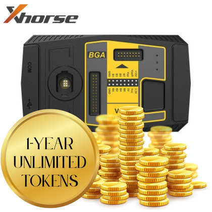 Xhorse - 1-Year Unlimited VVDI Tokens for VVDI MB Tool - machine sold separately