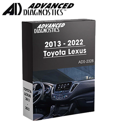 Advanced Diagnostics - ADS2328 - 2013 - 2022 - Toyota Lexus Key Programming Software