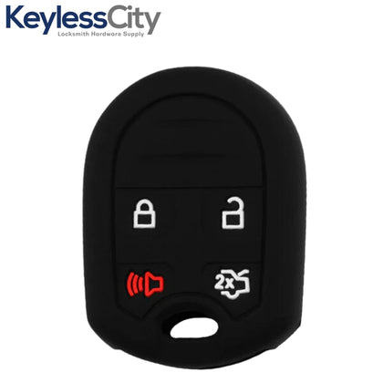 2000-2016 Ford Lincoln Mazda Mercury / 4-Button Remote Head Key Silicone Cover / H75 / CWTWB1U793