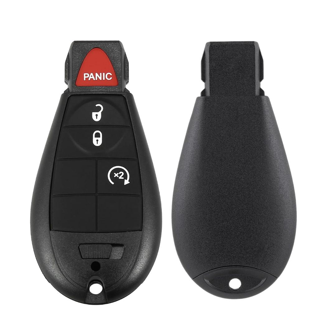 2013-2024 Dodge RAM / 4-Button Fobik Key / GQ4-53T (AFTERMARKET)