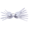 13-Piece Stainless Steel Jiggler Key Set (LOCK MONKEY)