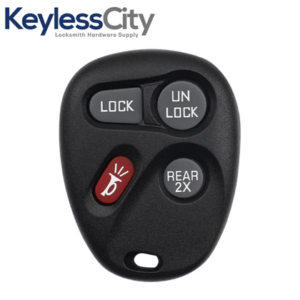 1996-2002 GM / 4-Button Keyless Entry Remote / PN: 16245100-29 / KOBLEAR1XT / (AFTERMARKET)
