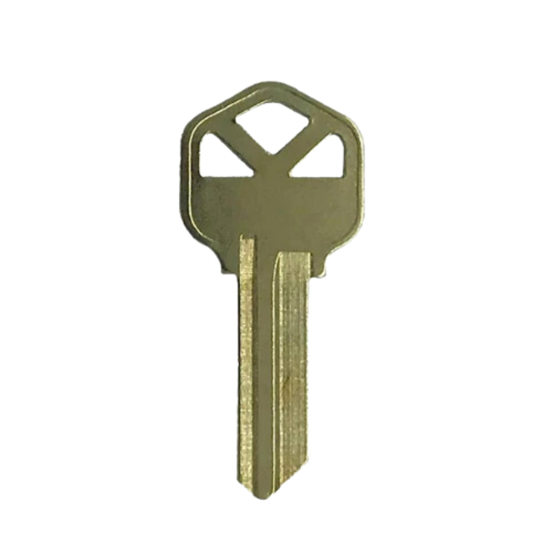 KW1 Keys - Brass Finish Kwikset Key Blanks (JMA KW1-1KE-BR)