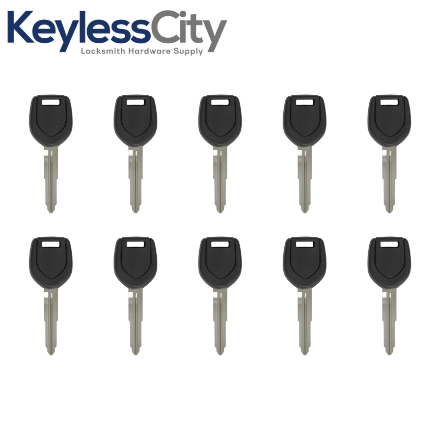 Pack De 10 Carcasas Para Llave Mitsubishi MIT11R, MIT3, MIT14, MIT17 Con Soporte Para Chip