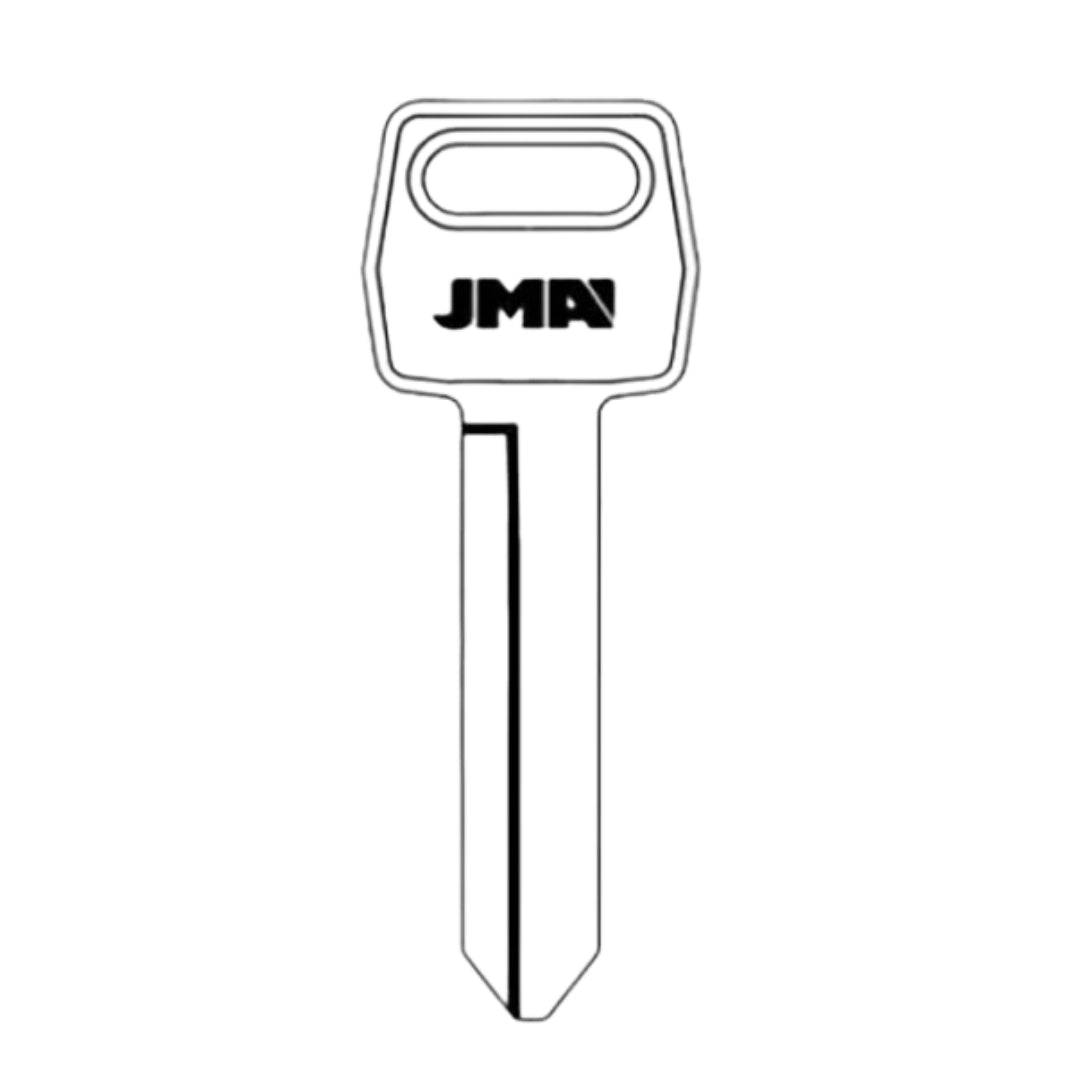Ford / Lincoln / Mercury / Mazda H54 Metal Key (JMA FO-20DE)
