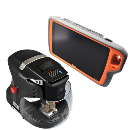 Black Widow - V2 - Deluxe Package - Portable Key Cutting Machine - Smart Phone & Tablet Support - Small And Portable with Xhorse - VVDI Key Tool PLUS Tablet - All In One Key Tool - ADVANCED PACKAGE