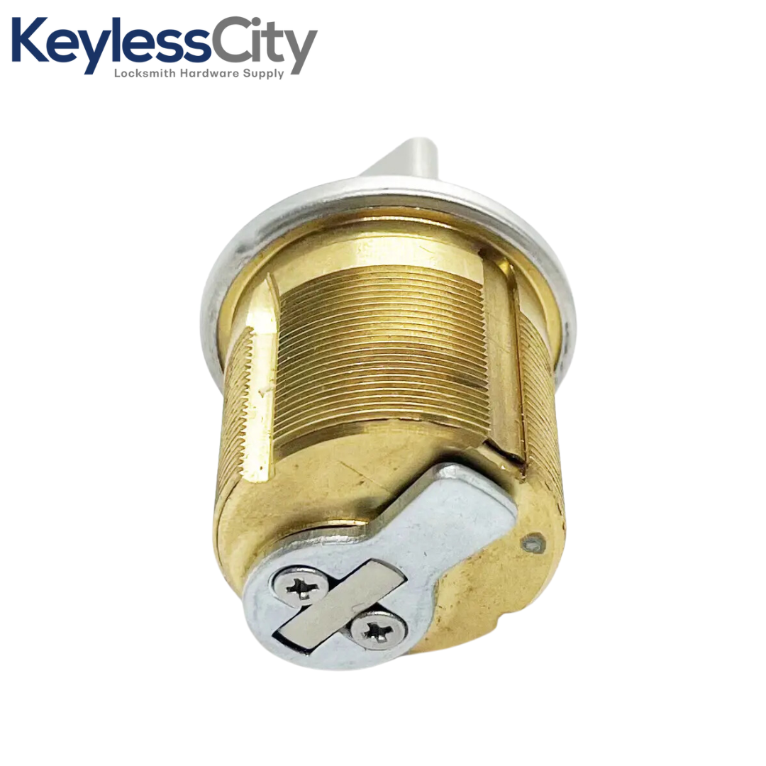 ハン KMS Premium Thumb Turn Mortise Cylinder - 1-1/8
