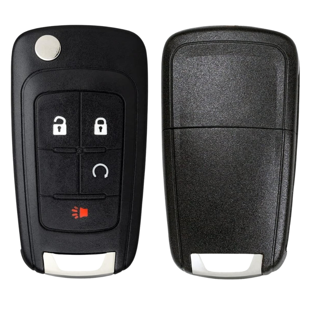 Chevrolet 4 Button Flip Key with Remote Start OHT01060512 20873620